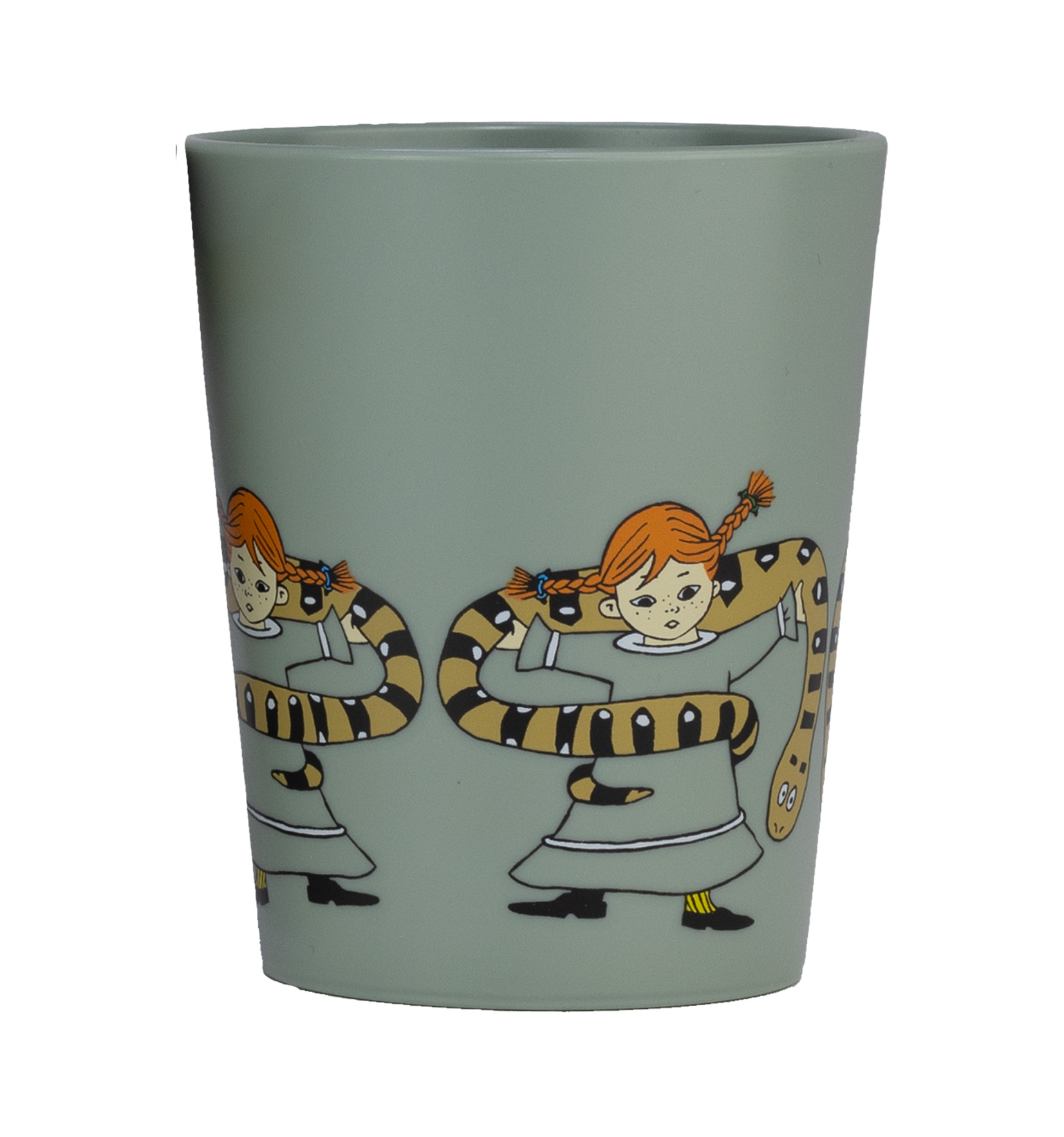 Miixi - Barn & baby / Äta & dricka / Pipmuggar - Rätt Start - Pippi Cirkus Tumblermugg Grön