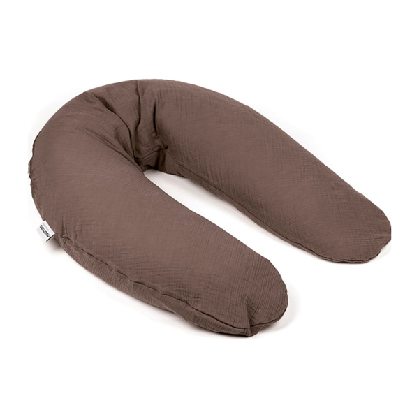 Miixi - Barn & baby / Mamma / Amningskuddar - Doomoo - Amnings- & gravidkudde Muslin Choklad
