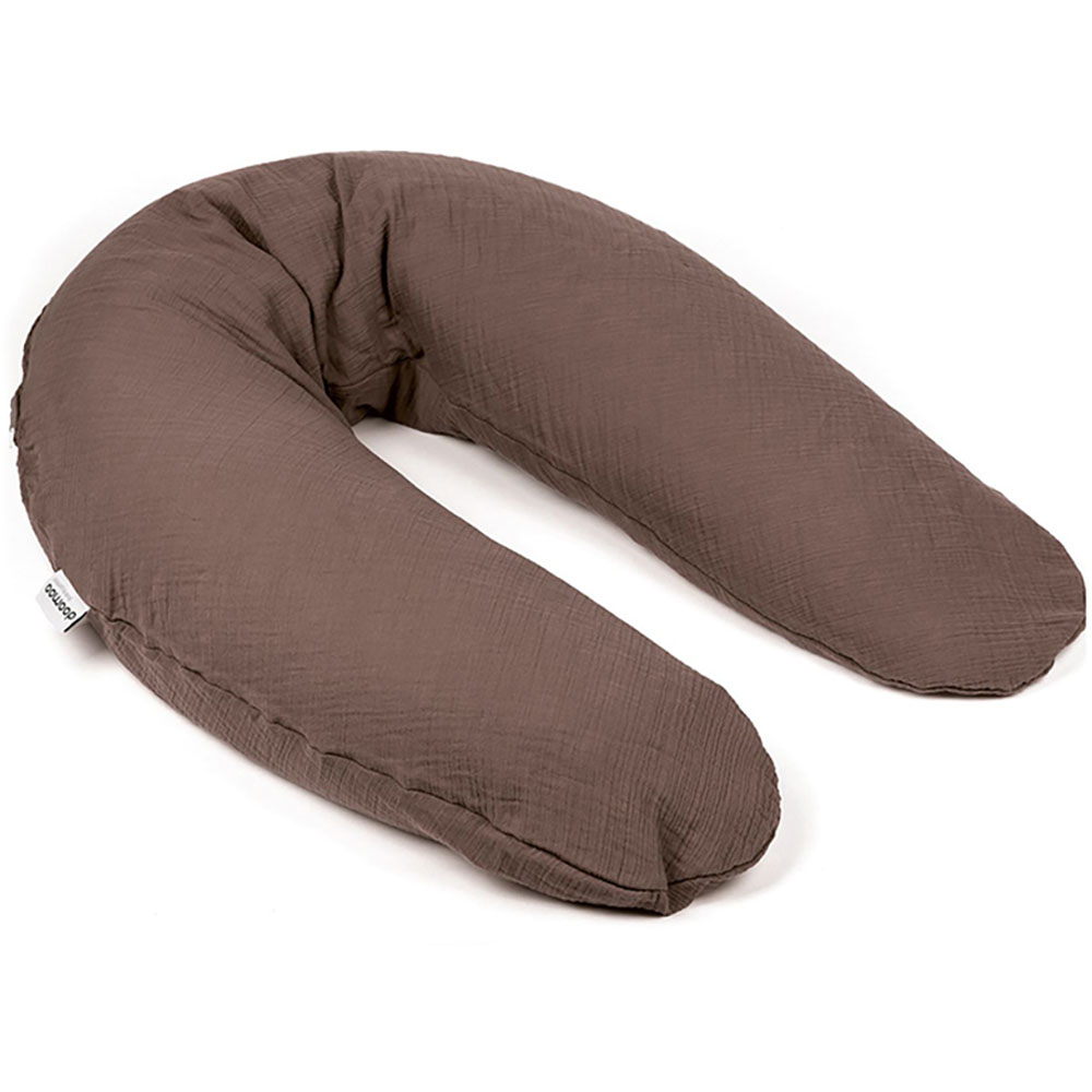 Miixi - Barn & baby / Mamma / Amningskuddar - Doomoo - Amnings- & gravidkudde Muslin Choklad
