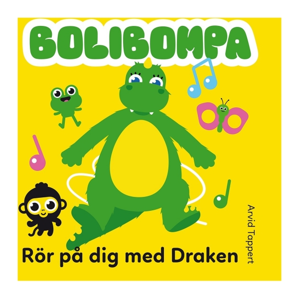 Miixi - Leksaker / Böcker - Tukan Förlag - Bolibompa Rör på dig med Draken