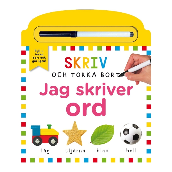 Miixi - Leksaker / Böcker - Tukan Förlag - Skriv och torka bort: Jag skriver ord