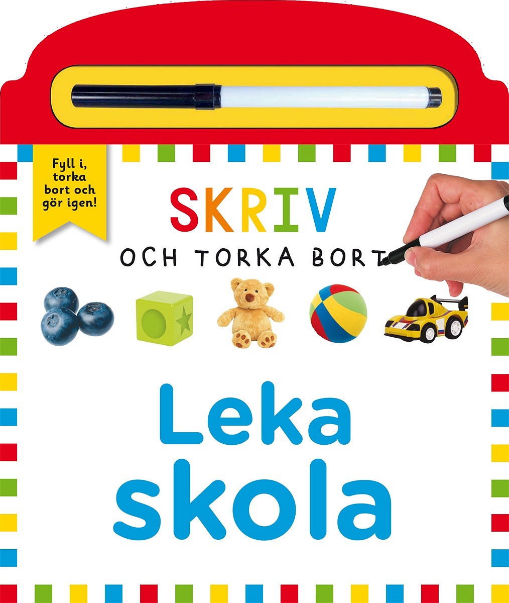 Miixi - Leksaker / Böcker - Tukan Förlag - Skriv och torka bort: Leka skola