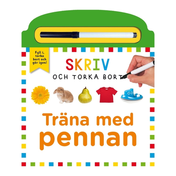 Miixi - Leksaker / Böcker - Tukan Förlag - Skriv och torka bort: Träna med pennan