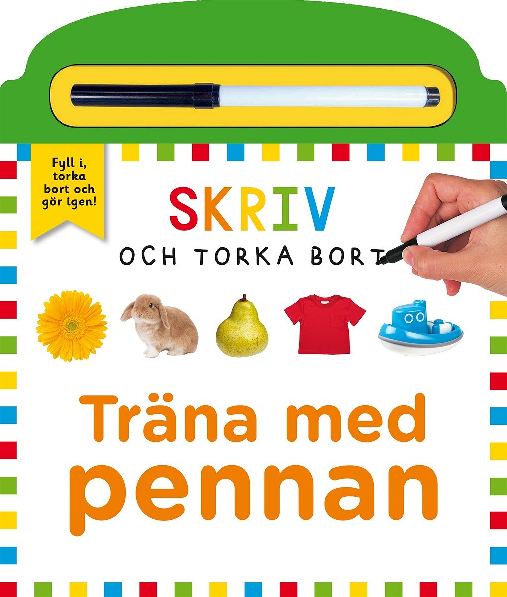Miixi - Leksaker / Böcker - Tukan Förlag - Skriv och torka bort: Träna med pennan Miixi - Leksaker / Böcker - Tukan Förlag - Skriv och torka bort: Träna med pennan
