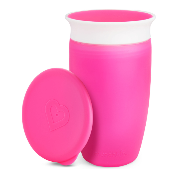 Miixi – Barn & baby / Äta & dricka / Pipmuggar – Munchkin – Träningsmugg Miracle 360 Sippy Cup Pink 296 ml