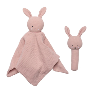 Miixi - Barn & baby / Gåvor / Presenter - Jabadabado - Gåvoset Bunny Skallra Rosa