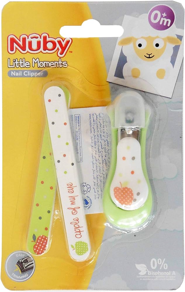 Miixi - Barn & baby / Hälsa & hygien - Nûby - Nagelsax med fil