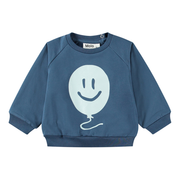 Miixi - Kläder / Tröjor & skjortor - Molo - Sweatshirt Disc Smile GOTS