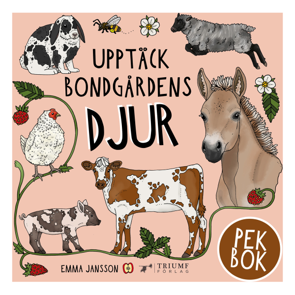 Miixi - Leksaker / Böcker - Triumf Förlag - Barnbok Upptäck Bondgårdens Djur