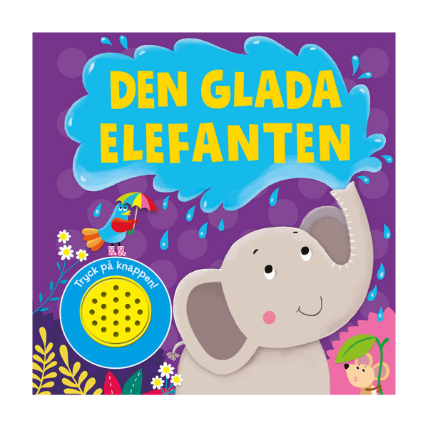 Miixi - Leksaker / Böcker - Tukan Förlag - Barnbok Den Glada Elefanten Ljud