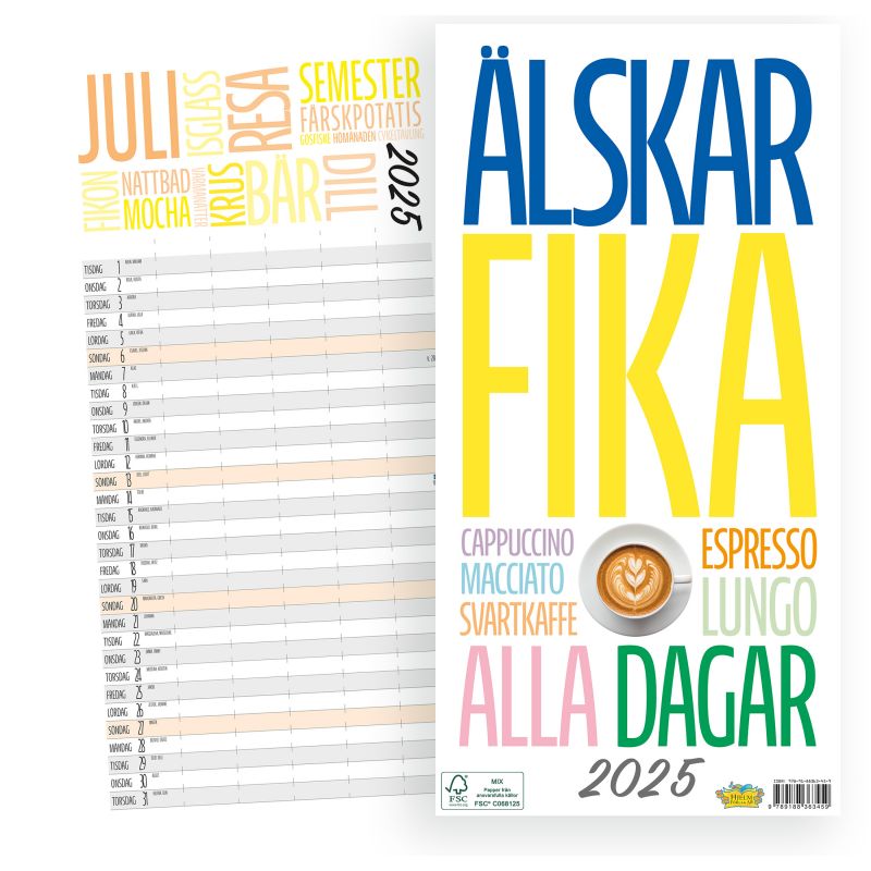 Miixi - Leksaker / Böcker - Hjelm Förlag AB - Älskar Fika kalender 2025