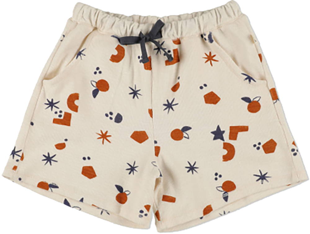 Miixi - Kläder / Barn / Shorts - My Little Cozmo - Shorts Organic Double-Face Shapes