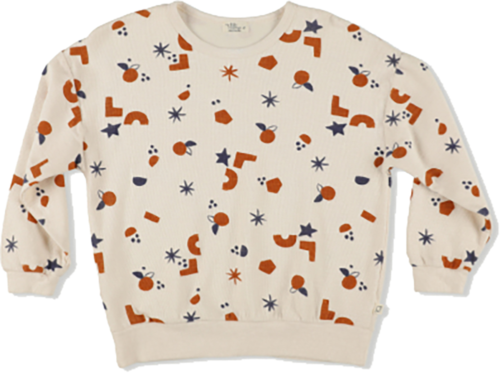 Miixi - Kläder / Barn / Tröjor & skjortor - My Little Cozmo - Tröja Organic Double-Face Shapes