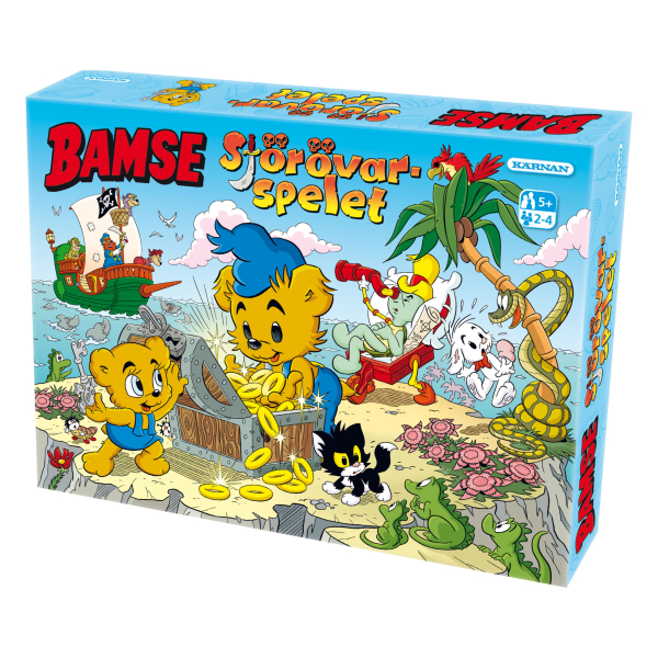Miixi - Leksaker / Lek & lär / Spel & pussel - Bamse - Spel Bamse Sjörövarspelet