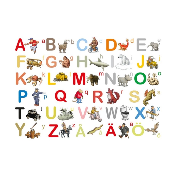 Miixi - Barn & baby / Äta & dricka / Bestick & servering - Hjelm Förlag AB - Underlägg Lööf ABC