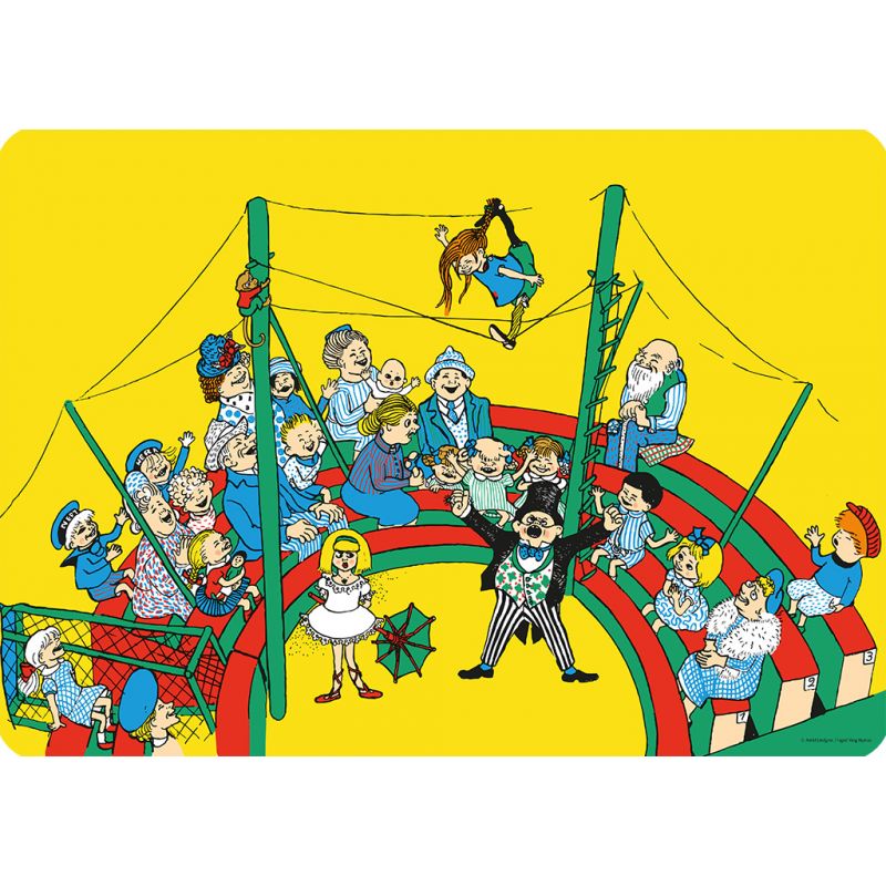 Miixi - Barn & baby / Äta & dricka / Bestick & servering - Hjelm Förlag AB - Underlägg Pippi Cirkus