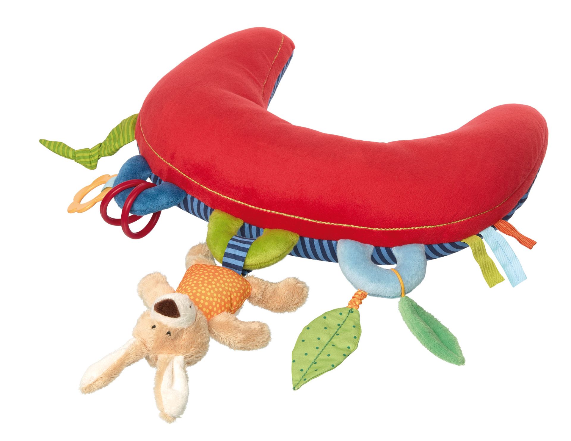 Miixi - Leksaker / Babyleksaker / Aktivitetsleksaker - Sigikid - Aktivitetskudde med Bitring Miixi - Leksaker / Babyleksaker / Aktivitetsleksaker - Sigikid - Aktivitetskudde med Bitring