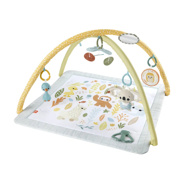Miixi - Leksaker / Babyleksaker / Aktivitetsleksaker - Fishers-Price - Aktivitetslekmatta Sensimals Simply Senses Newborn Gym