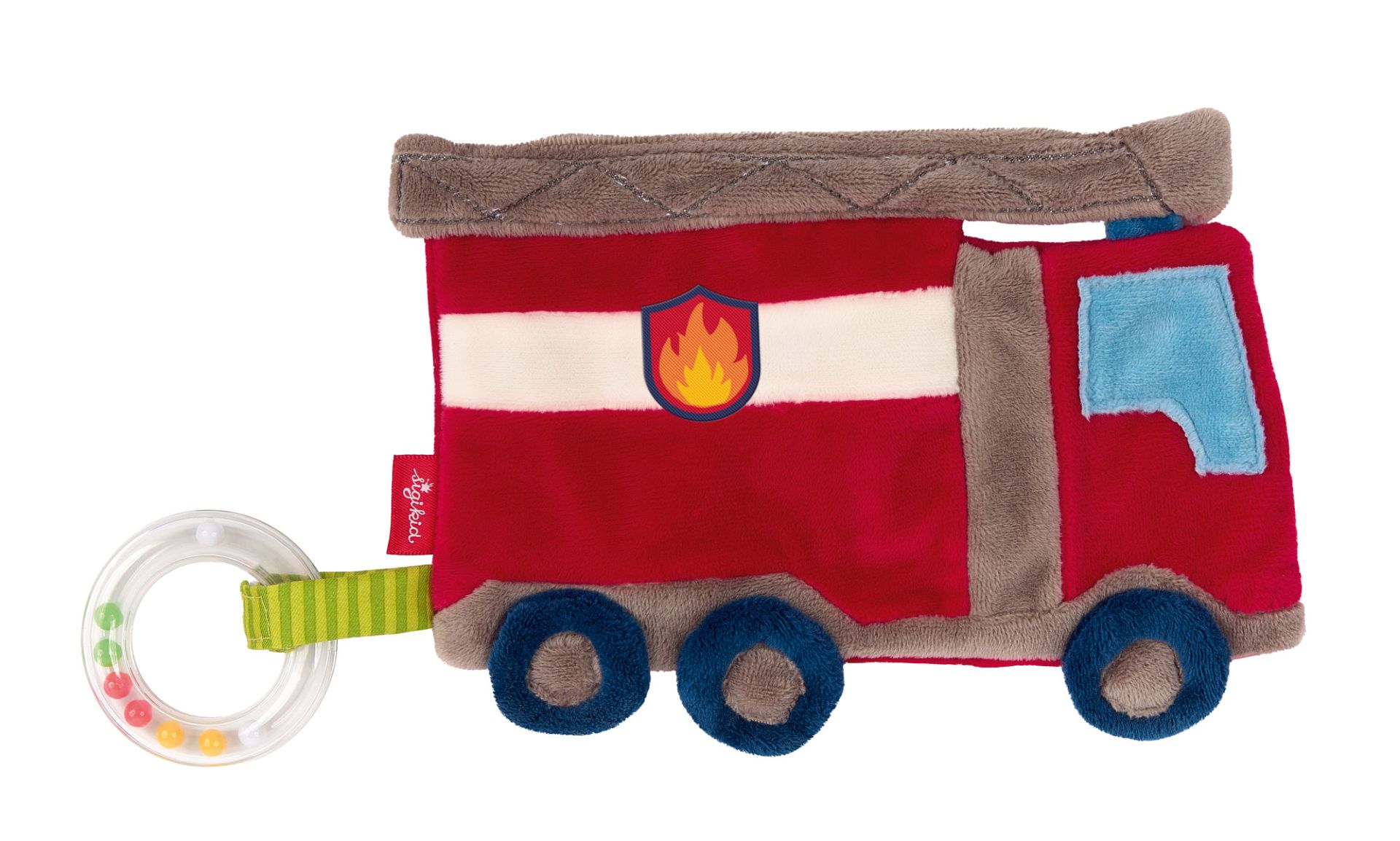 Miixi - Leksaker / Babyleksaker / Aktivitetsleksaker - Sigikid - Aktivitetsleksak Brandbil med Bitring Crinkle