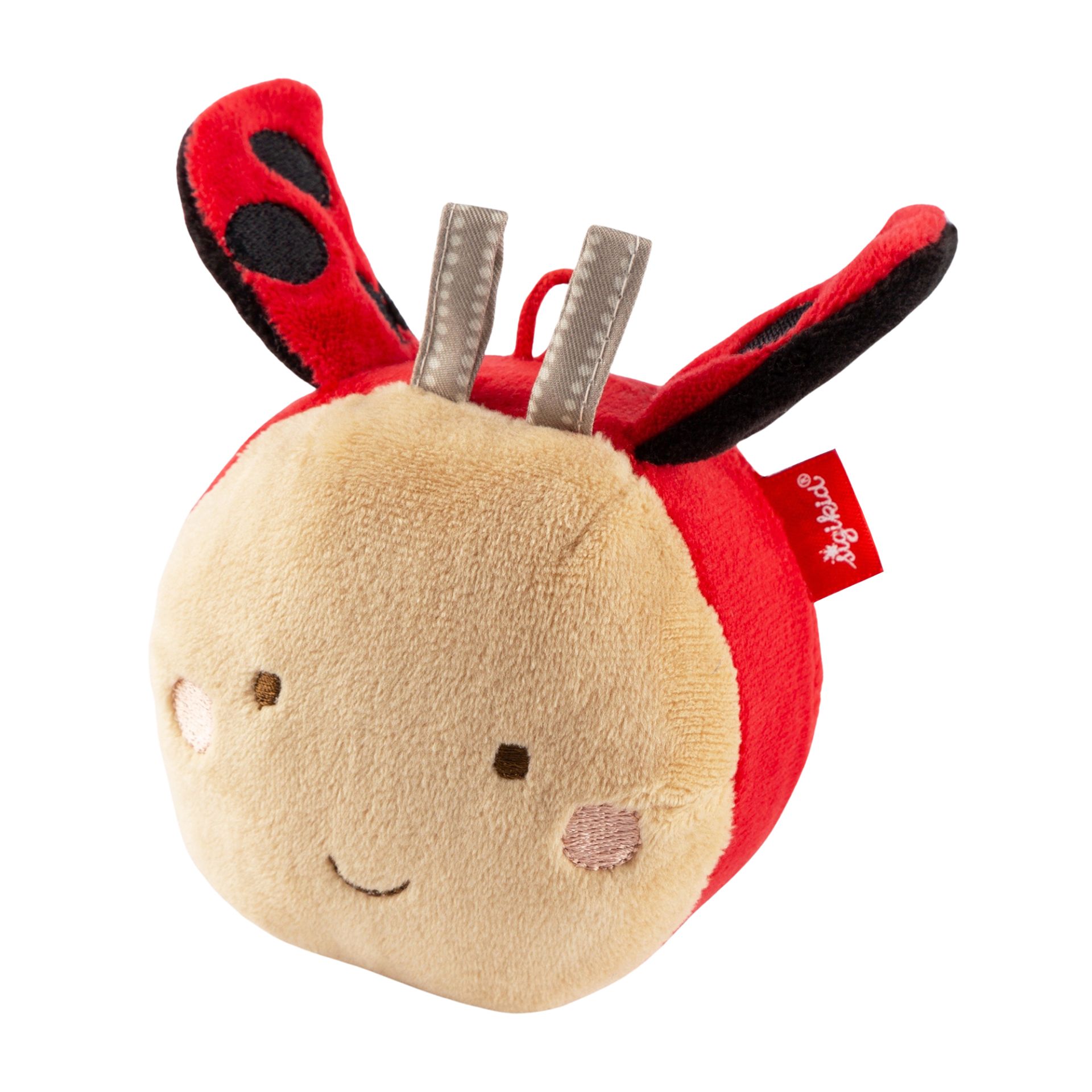 Miixi - Leksaker / Babyleksaker / Aktivitetsleksaker - Sigikid - Aktivitetsleksak mjuk Boll 9 cm Nyckelpiga
