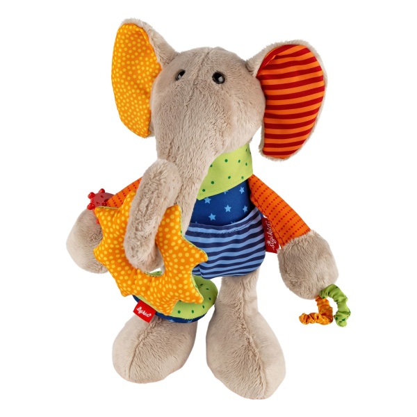 Miixi - Leksaker / Babyleksaker / Aktivitetsleksaker - Sigikid - Aktivitetsleksak Elefant Färgrik Plush
