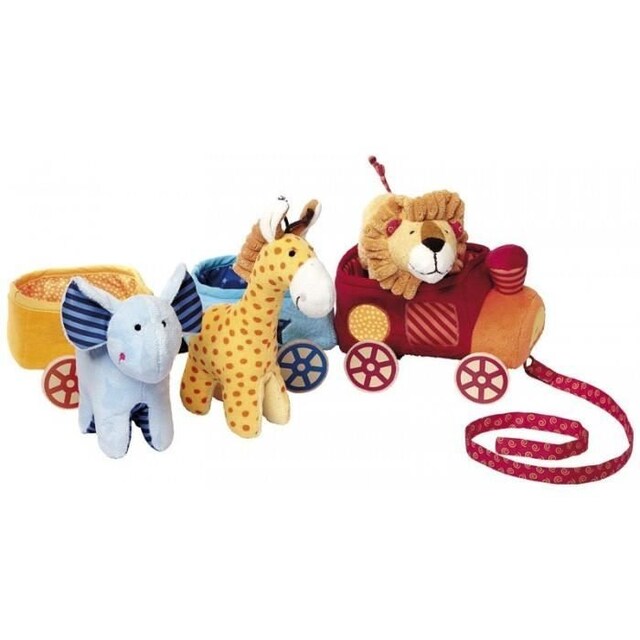 Miixi - Leksaker / Babyleksaker / Aktivitetsleksaker - Sigikid - Aktivitetsleksak Safari Tåg Färgglad