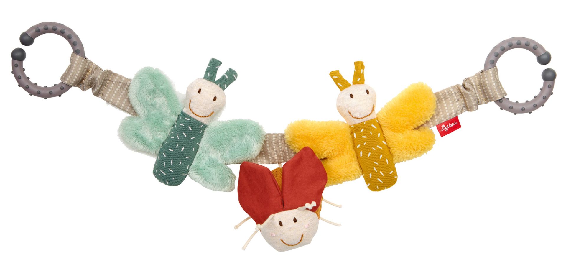 Miixi - Barnvagnar / Barnvagnstillbehör / Barnvagnshängen - Sigikid - Barnvagnshänge Pram Chain Fjäril & Nyckelpiga Miixi - Barnvagnar / Barnvagnstillbehör / Barnvagnshängen - Sigikid - Barnvagnshänge Pram Chain Fjäril & Nyckelpiga