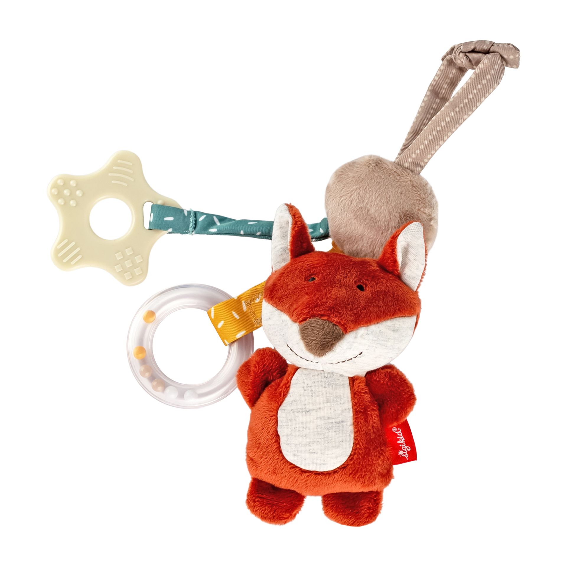Miixi - Barnvagnar / Barnvagnstillbehör / Barnvagnshängen - Sigikid - Barnvagnshänge med Bitring Räv