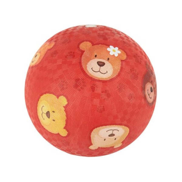 Miixi - Leksaker / Bollar - Sigikid - Gummiboll i Naturgummi med Björnar 17 cm