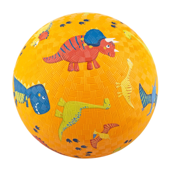 Miixi - Leksaker / Bollar - Sigikid - Gummiboll i Naturgummi med Dinosaurier 17 cm