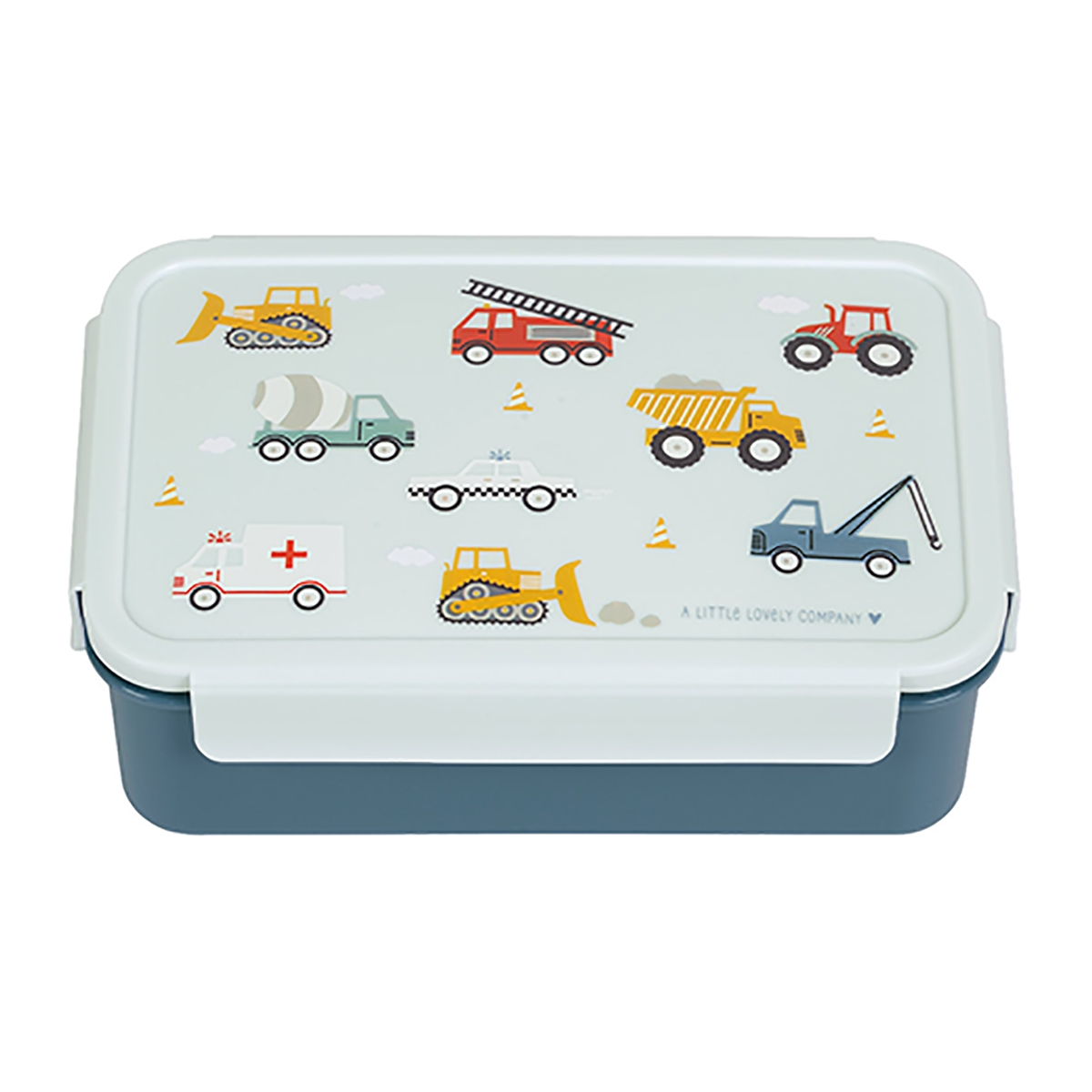 Miixi - Barn & baby / Äta & dricka / Matlådor & termosar - A Little Company - Matlåda Bento Lunch box Bilar