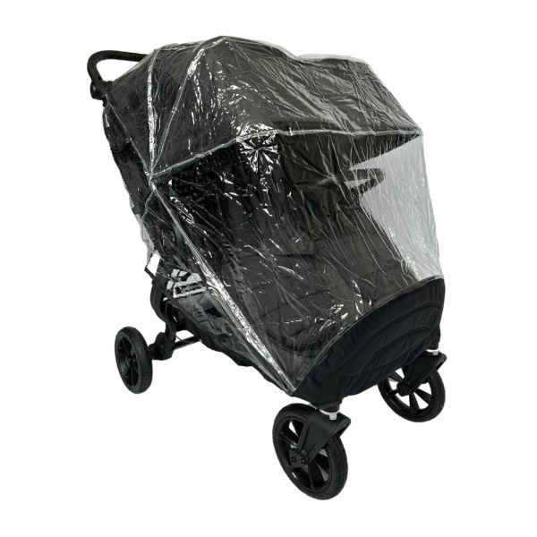 Miixi - Barnvagnar / Barnvagnstillbehör / Regnskydd till barnvagn - Baby Jogger - Regnskydd City Mini 2/GT 2 Double
