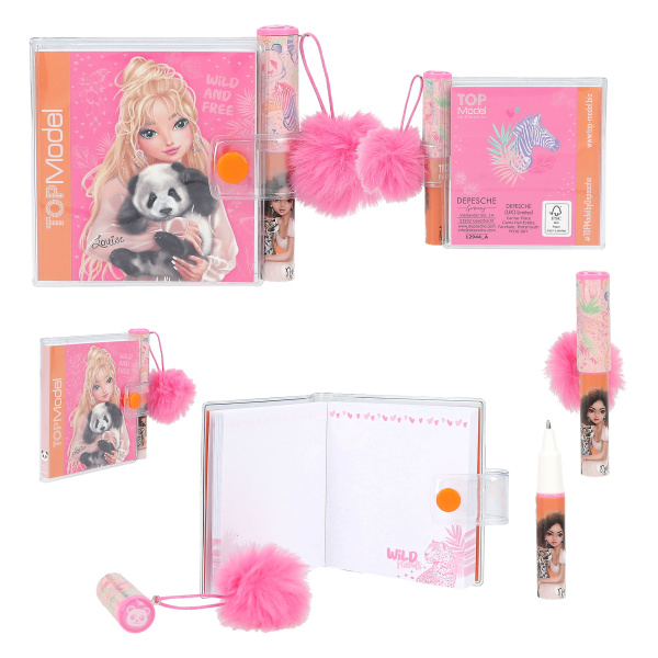Miixi - Leksaker / Böcker - TOPModel - Skrivhäfte Mini Penna Rosa