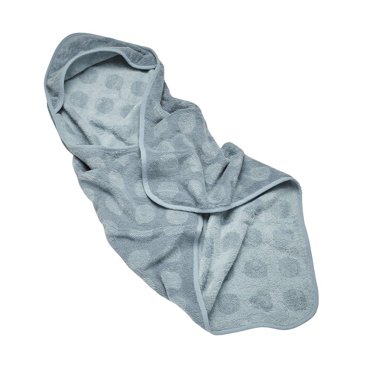 Miixi - Barn & baby / Badrummet / Badcapes - Leander - Babyhandduk Hoodie Ekologisk Dots