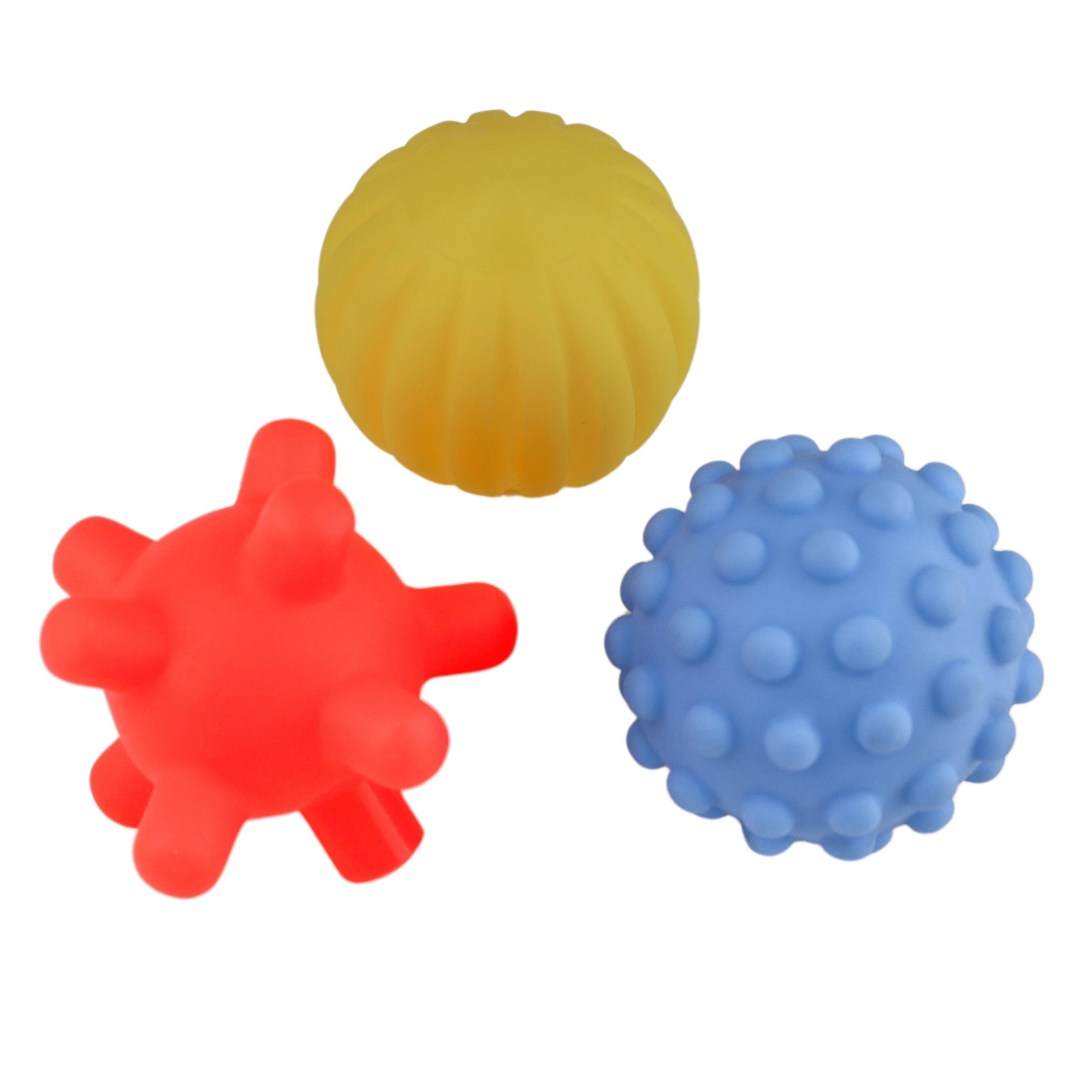 Miixi - Leksaker / Utelek / Vattenleksaker - Rätt Start - Badleksak Aktivitetsbollar 3-pack