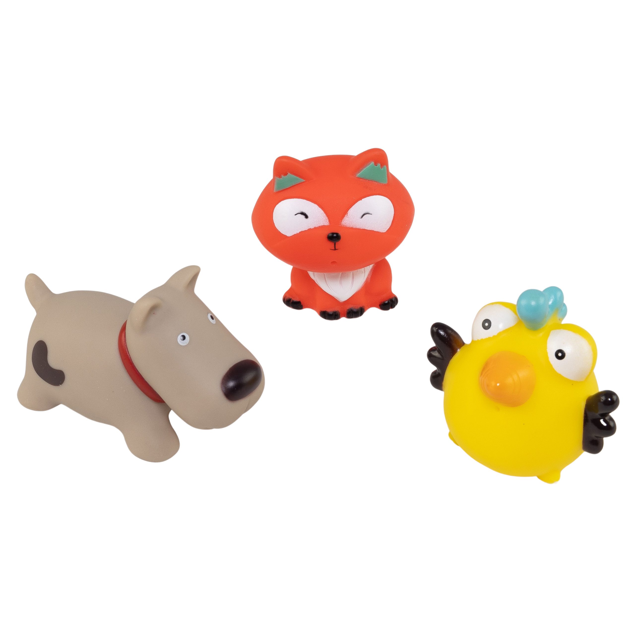 Miixi - Leksaker / Utelek / Vattenleksaker - Rätt Start - Badleksak Husdjur 3-pack