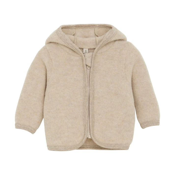 Miixi - Kläder / Barn / Ytterkläder / Jackor - HUTTEliHUT - Jacka med Öron Ull-fleece
