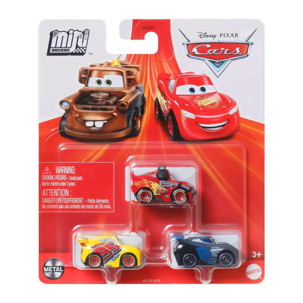 Miixi - Leksaker / Leksaksbilar - Mattel - Minibilar Pixar Cars Blixten McQueen