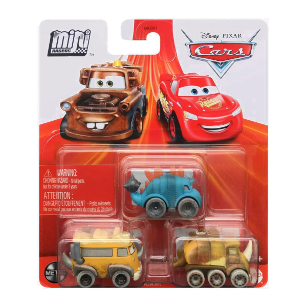 Miixi - Leksaker / Leksaksbilar - Mattel - Minibilar Pixar Cars Quadratorquosaur