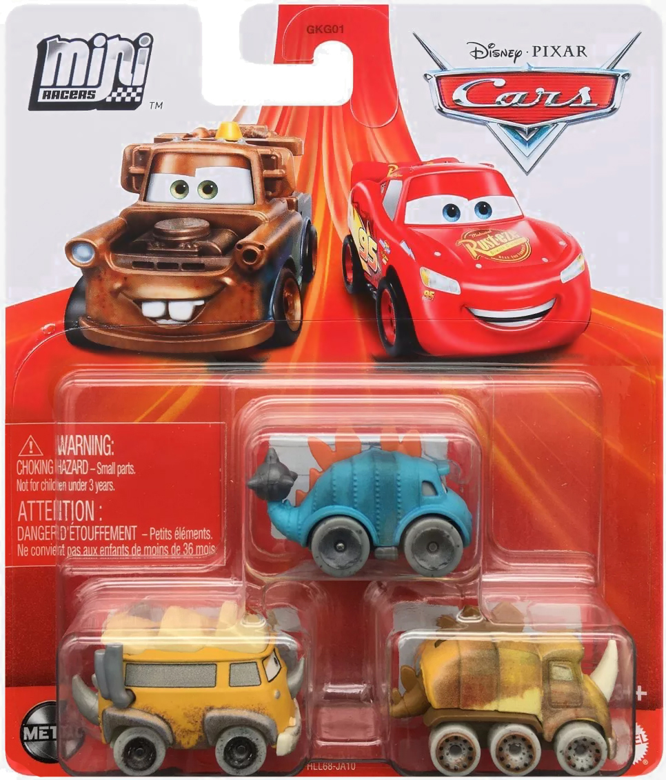 Miixi - Leksaker / Leksaksbilar - Mattel - Minibilar Pixar Cars Quadratorquosaur