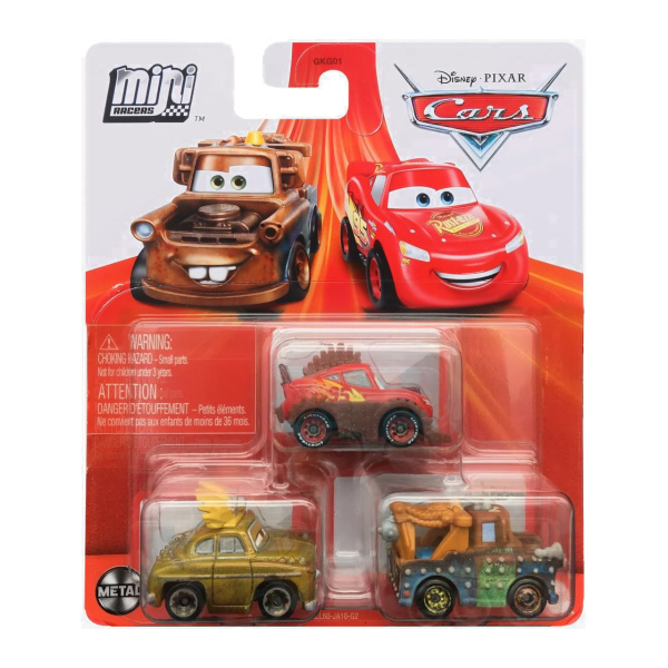 Miixi - Leksaker / Leksaksbilar - Mattel - Minibilar Pixar Cars Rumbler Blixten McQueen