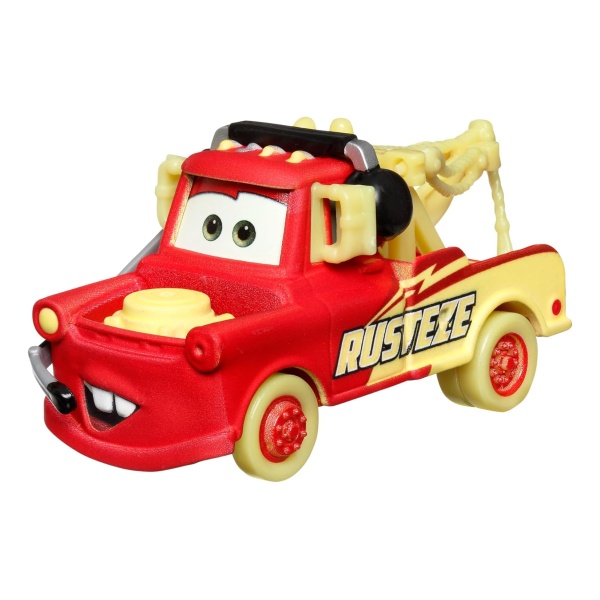 Miixi - Leksaker / Leksaksbilar - Mattel - Leksaksbil Lightning McQueen Glow Racers