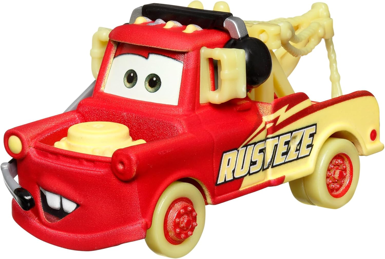 Miixi - Leksaker / Leksaksbilar - Mattel - Leksaksbil Lightning McQueen Glow Racers