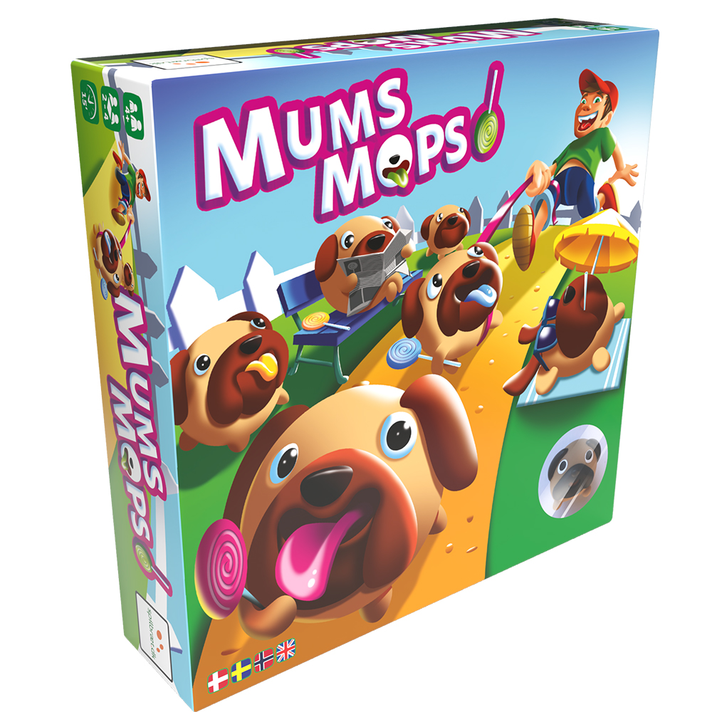 Miixi - Leksaker / Innelek / Lek & lär / Spel & pussel - Lautapelit - Brädspel Mums Mops DA/SE/NO