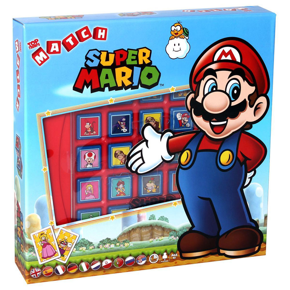 Miixi - Leksaker / Innelek / Lek & lär / Spel & pussel - Winning Moves - Kortspel Match Super Mario Nordisk