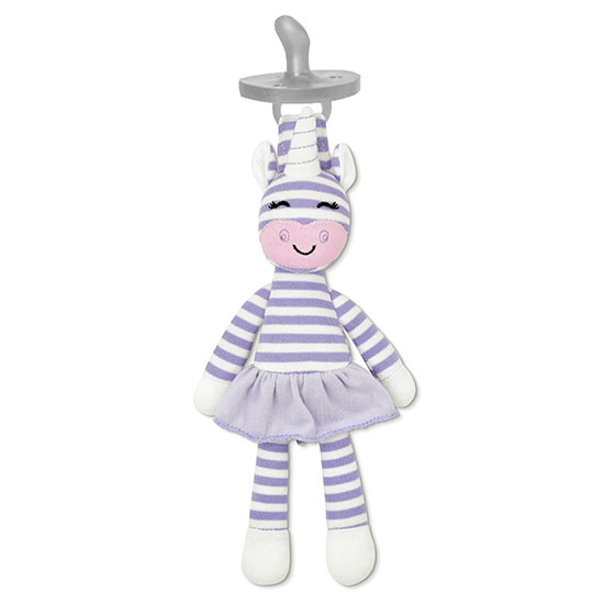 Miixi - Barn & baby / Baby Essentials / Trygghet & tröst / Nappband - Apple Park - Napphållare Farm Buddies EKO Cupcake Enhörning