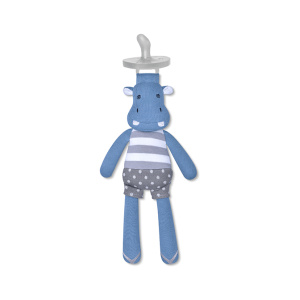 Miixi - Barn & baby / Baby Essentials / Trygghet & tröst / Nappband - Apple Park - Napphållare Farm Buddies EKO Jojo Flodhäst
