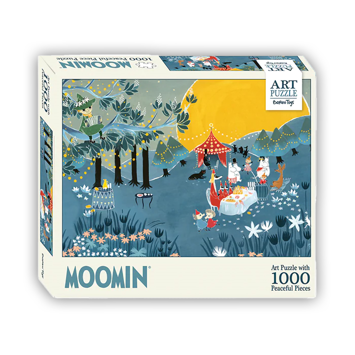 Miixi - Leksaker / Innelek / Lek & lär / Spel & pussel - Barbo Toys - Pussel Moomin Art Puzzle Blue 1000 bitar