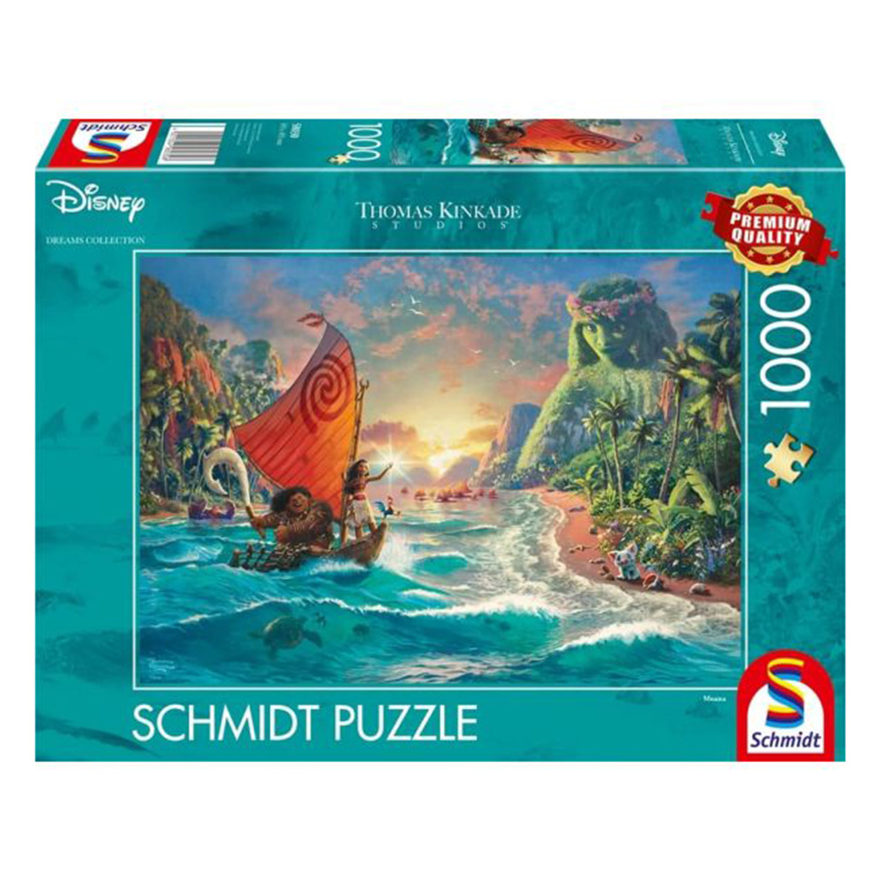 Miixi - Leksaker / Innelek / Lek & lär / Spel & pussel - Schmidt Spiele - Pussel Thomas Kinkade Disney Moana Vaiana 1000 bitar Miixi - Leksaker / Innelek / Lek & lär / Spel & pussel - Schmidt Spiele - Pussel Thomas Kinkade Disney Moana Vaiana 1000 bitar