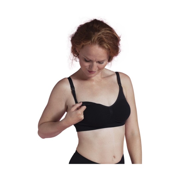 Miixi - Kläder / Dam / Gravid / Gravid- & amnings-BH - Carriwell - Amnings-BH Seamless Svart Small